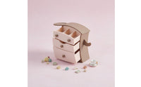 Miniature Cabinet Photography Prop 1/12 Scale Furniture Model for Collectors