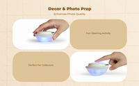 Mini LED Ceiling Light, Press Control, Dimmable Mood Lighting