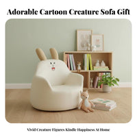 creatureShaped Floor Sofa Giftable Kids' Furniture Soft and snug for Toddlers