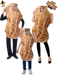 Funny Peanut Costume for Halloween Cosplay and Stage Performance