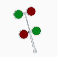 Adjustable Pupillary Distance Red-Green Flip Vision Tester with Worth Four Dot Lamp for Three-Level Visual Function Examination