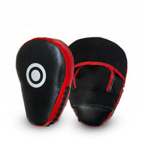 Ergonomic Curve Curved Focus Pads Shock Absorbing Boxing Hand Pad Wear-Resistant Taekwondo Kicking Target High-Density Foam for Boxers, Gym