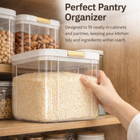 Airtight Food Storage Containers, Kitchen Storage, Pantry Organization, Cereal Storage Bin, Dry Food - Image 3