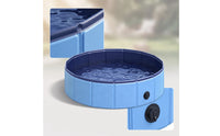 Collapsible Foldable Swimming Pool Rigid-Sided Folding Pool Portable Easy Setup for Children, Toddlers, Families, Backyard, Garden, Patio