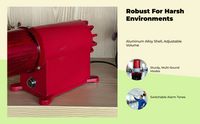 220V adjustable security alarm horn