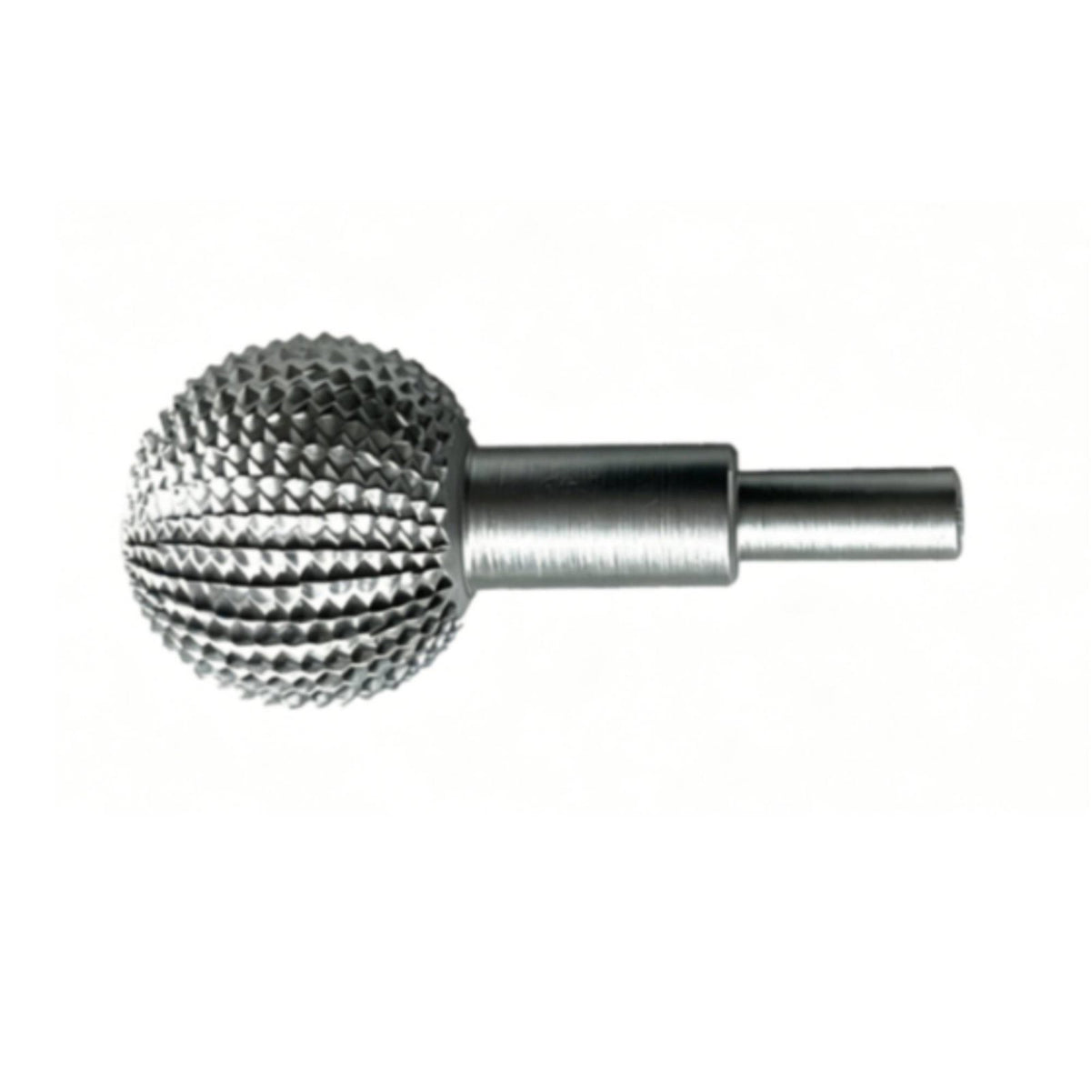 Wear-Resistant Spherical Carving Bit Polished Finish Ball Burr Easy to Clean for Woodworking