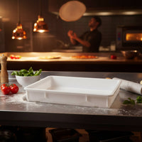 Bread Proofing Box Airtight Pizza Bread Proofing Box Stackable Fermentation Pan Wide Temperature Range Bakery Supply