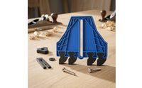 Secure Featherboard with Miter Bar Heavy Duty Feather Board Accurate Featherboard with Miter Slot Slots High Precision for Carpenters, Table Saws