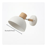LED Wall Lamp with Directional Head Modern Bedside Wall Lamp Compact Reading Light Long-Lasting for Bedroom
