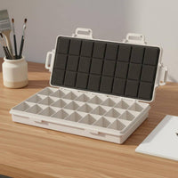 Moisturizing Paint Case Thickened Material Airtight Watercolor Palette Airtight Paint Palette Prevents Color Mixing for Painters