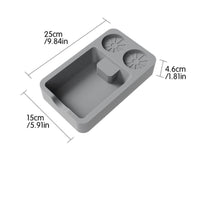 Silicone Tamping Mat Easy to Clean Coffee Tamper Mat Long-Lasting for Cafe