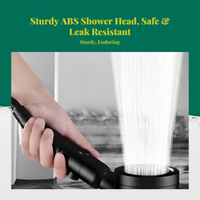 High-pressure filtered shower head