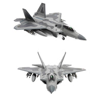 1:72美军F-22猛禽隐形战斗机仿真合金F22飞机模型成品航模摆件
