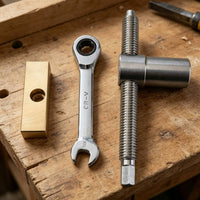 Bench Vise Limit Block Workbench Helper Table Vise Stop Block Woodworking Bench Stop Rod Non-Slip Grips Clamping Tool