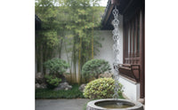 Rain Chain with Oval Links Decorative Hardware Architectural for Gardens, Patios