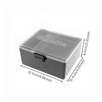 Plastic Storage Organizer, Removable Tray, Multifunctional