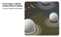 Standing Long Jump Mat Non-Slip Jump Measurement Mat Shock Absorbing Athletic Gear for Students, Athletes, Outdoor, Home, Gym