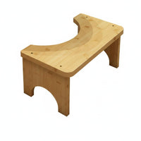 crouchting Stool Anti-Slip Bathroom Accessory Improves Posture for Home, Children
