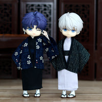 ob11娃衣和服浴衣套装GSC粘土 MOLLY/BJD 素体可穿12分P9和风
