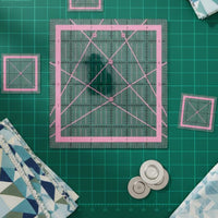 5 Pieces Acrylic Quilting Template Reusable Quilt Block Template Clear Markings