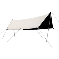 Camping Tarp Canopy with Black Coating and Silver Coating