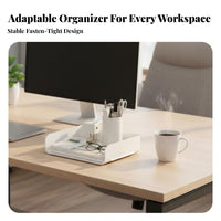 Stackable standard-size document Holder Space-Saving Desktop Storage Easy to Clean for Students