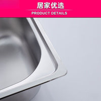304 Stainless Steel Double Bowl Kitchen Sink with Brushed Finish