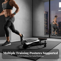 Dragonfly Ab Machine Multi-Functional Automatic Return Fitness Wheel Elbow Support Multifunctional Core for Beginners, Home