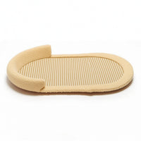 Cat Sofa Bed with Scratcher Soft Cat Scratcher Bed Oval for Kittens