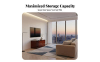 TV Cabinet with Shelves Modern Design Media Console Modular Design