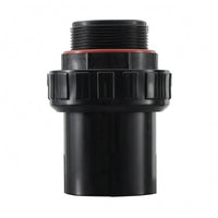 Pool Pump Connector 1.5 Inch Pool Pump Union Connector Ribbed Nut