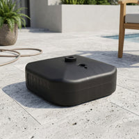 Stable Water Filled Umbrella Base Sturdy Patio Umbrella Base with Handle Long-Lasting Space-Saving for Backyard