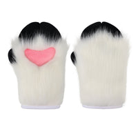 可爱小羊兽爪手套毛绒爪子兽装fursuit网红表演舞会cos道具furry