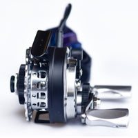 Two-Modefunction Ice Fishing Reel Perforated Raft Fishing Reel Metal Compact