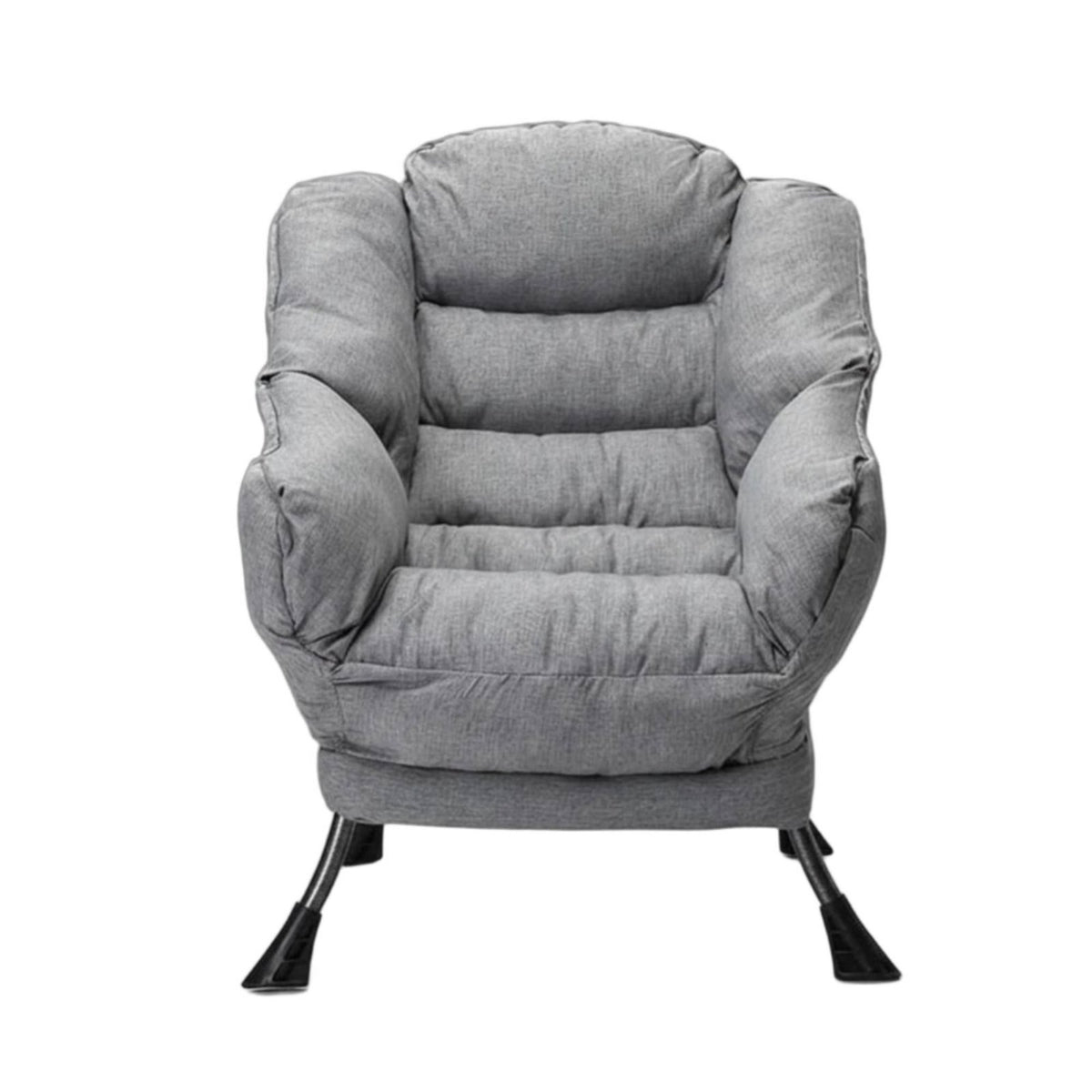 Upholstered rotating Armchair Comfortable Home Furniture Ergonomic Support Plush Padding for Adults, Homeowners