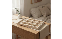 Jewelry Organizer Tray Velvet Jewelry Storage Tray Flocked for Drawer, Dresser