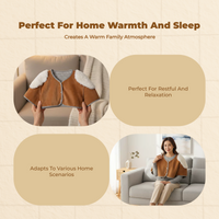Shoulder Warmer, Wool, Thick, Breathable, Home Use