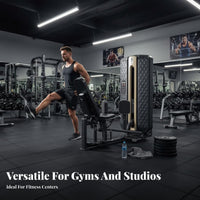 Adductor Abductor Machine 2-in-1 Design Hip Abductor Adductor Machine Commercial Grade Double Function Thigh for Bodybuilders, Athletes