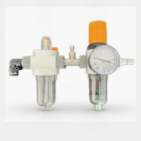 Adjustable Oil-Water Separator with Pressure Gauge Inline Pneumatic Filter Regulator Assembly Efficient Tire Changer Filter Regulator Multi-Stage for Technicians