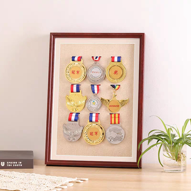 Mahogany / A3 9 Medals