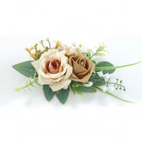 Wrist Corsage with Pearls Artificial Accessory Prom for Bridesmaids, Brides