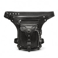 Thigh Bag with Waist Strap Adjustable Thigh Bag Wear-Resistant for Bikers