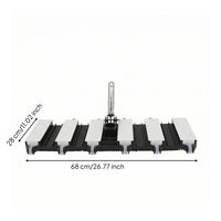 Pool Vacuum Head with Wheels Wide Manual Professional-Grade