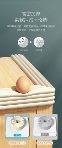 Bunk Bed Ladder Pad Soft and Comfortable Self Strip Residue Removal Foam Border Protector Roll for Students, Dorm Room