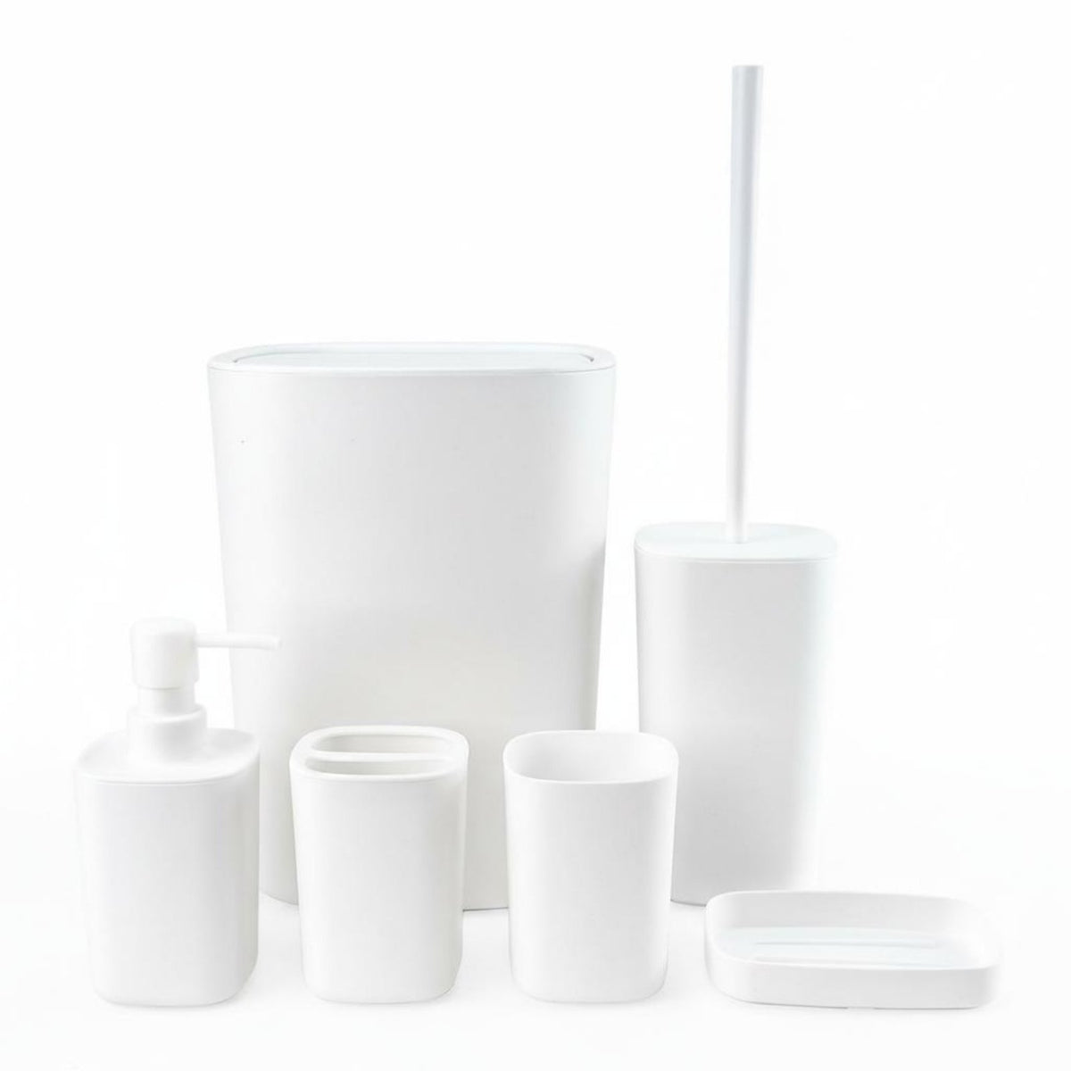 6 Pieces 6-Piece Washroom Organizer Great Gift Idea 6-Piece Vanity Set Sturdy