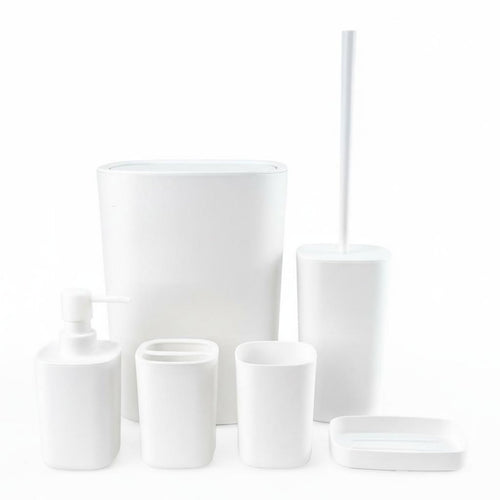 6 Pieces 6-Piece Washroom Organizer Great Gift Idea 6-Piece Vanity Set Sturdy