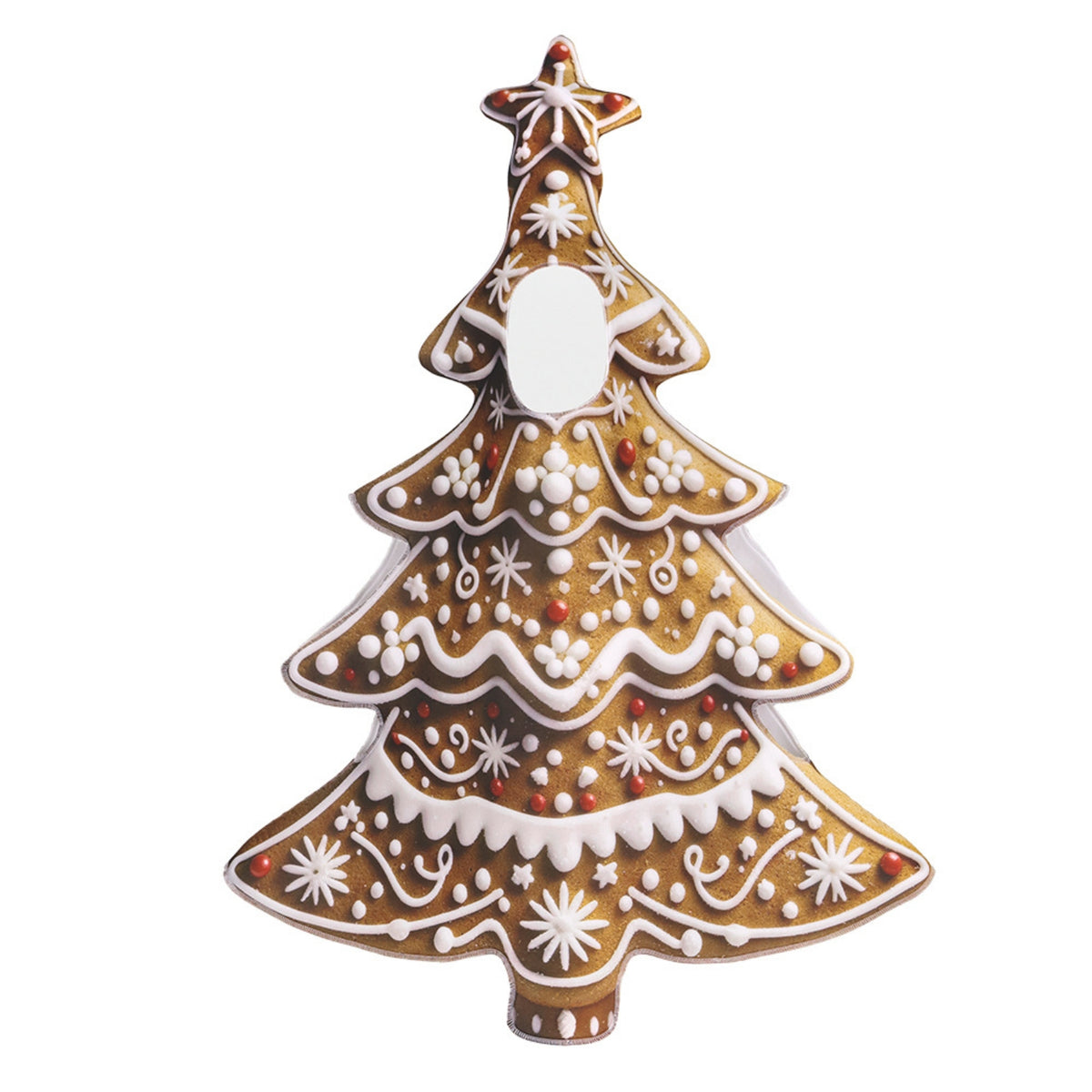 Gingerbread Tree Costume Cute Christmas Tree Costume Creative Apparel for Holiday Photoshoots, Stage Performances