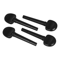4 Pieces Cello Tuning Pegs with Pre-Drilled Holes Full-Size Ebonys Cello Pegs  Parts for Luthier