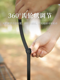ISE MOUNT户外多功能可调节灯架金属长臂可折叠台灯架露营灯架
