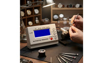 Watch Timegrapher with Sensor Clamp Multifunctional Mechanical Watch Timegrapher Calibration Tool Digital Timing Machine Desktop
